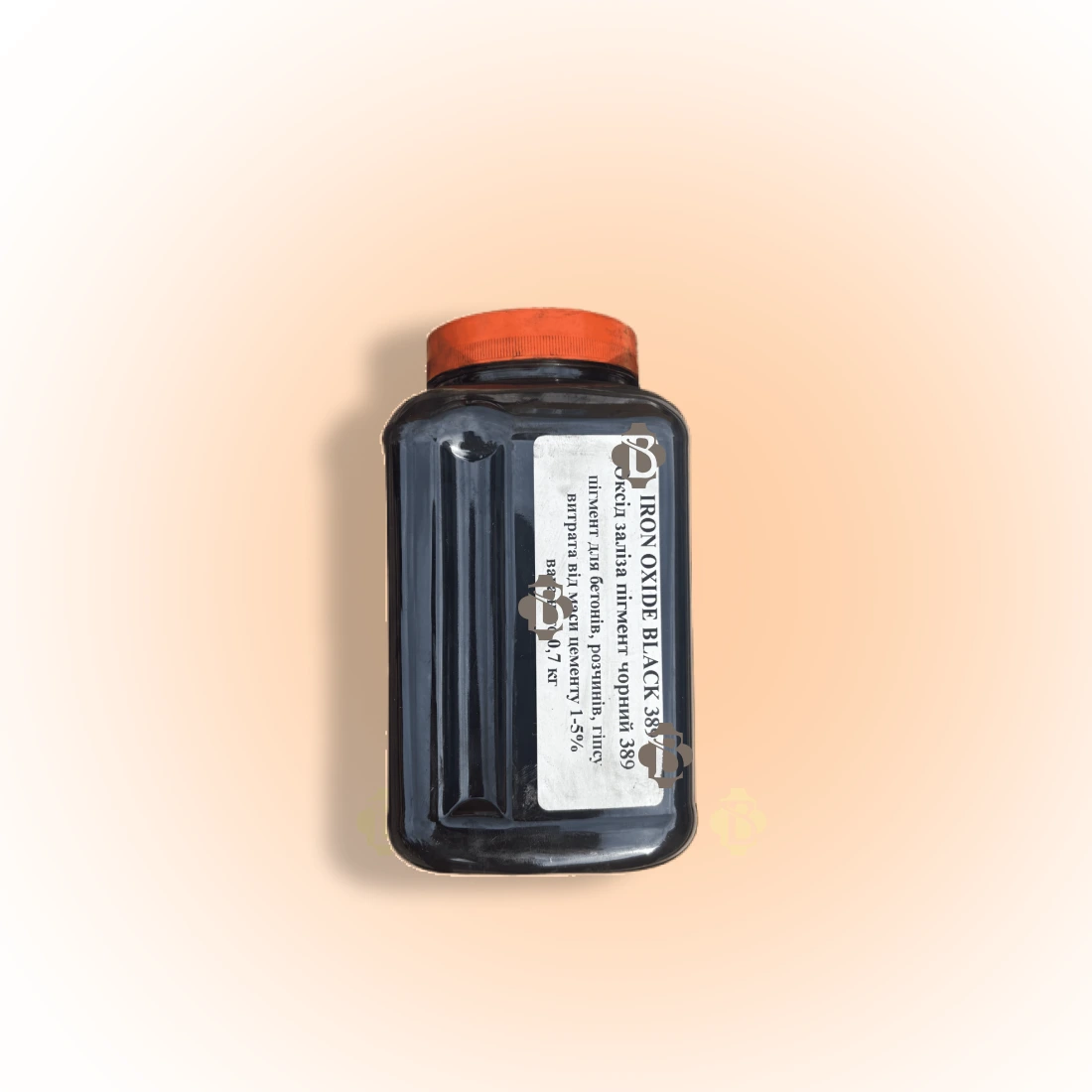 Пробник-пігмент для бетону 1 кг 389 Чорний Інтенсивний Polska