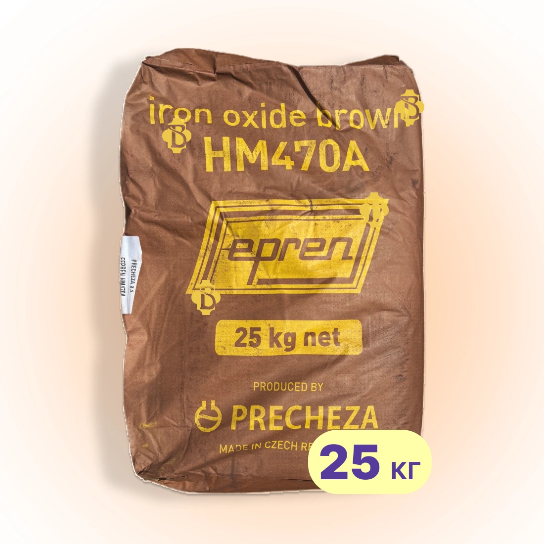 Пігмент для бетону 25 кг Коричневий НМ-470А Precheza