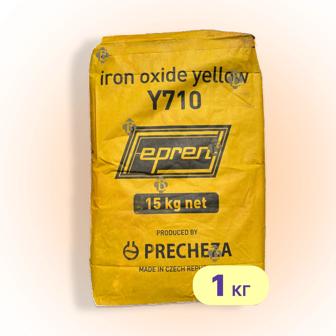 Декоративний пігмент для бетону | 1 кг | жовтий  Y-710 Precheza