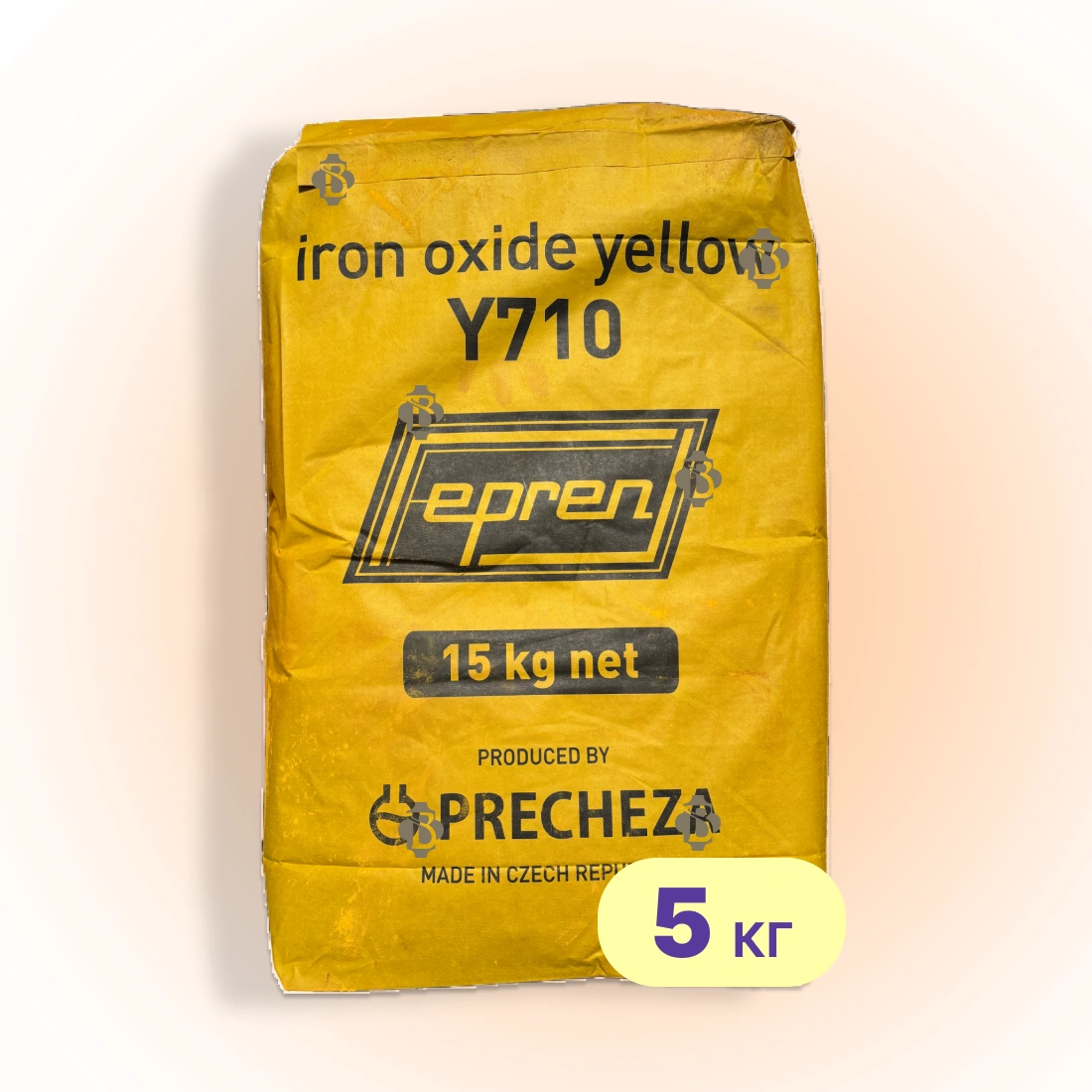 Пігмент для бетону 5 кг Жовтий Y-710 Precheza