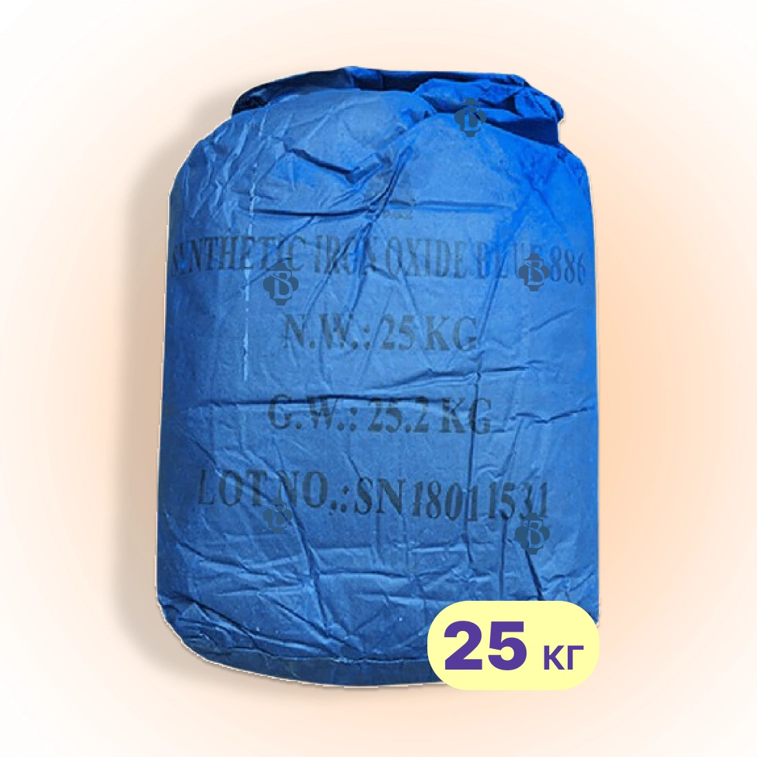 Пігмент для бетону 25 кг Синій  886 Deqing Tongchem