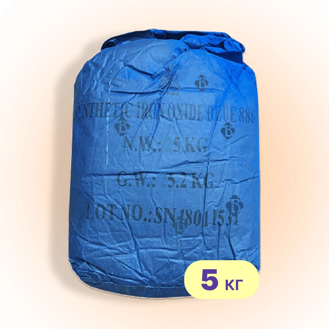 Пігмент для бетону 5 кг Синій  886 Deqing Tongchem