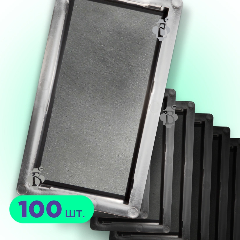 Форми h45 для тротуарної плитки Цегла гладка 100шт, Верес-2007