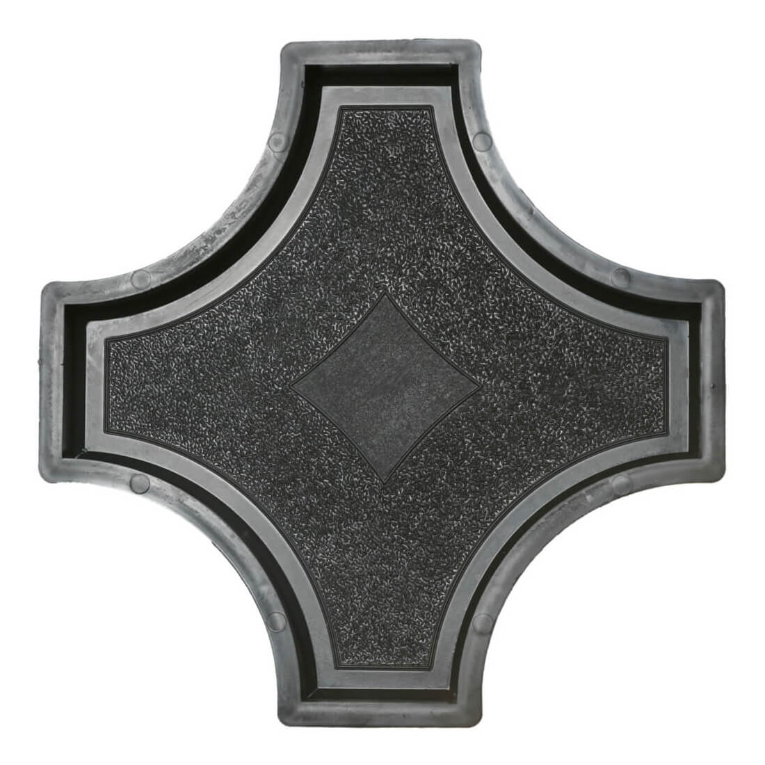 Форми для тротуарної плитки h45 Рондо Хрест великий, Верес-2007