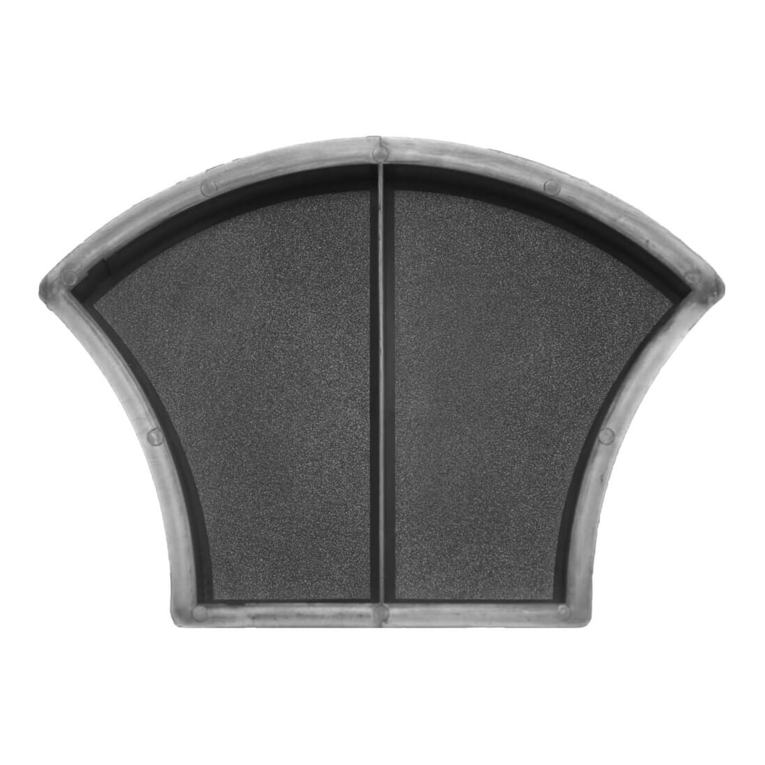 Форми для тротуарної плитки h45 Луска половинки, Верес-2007