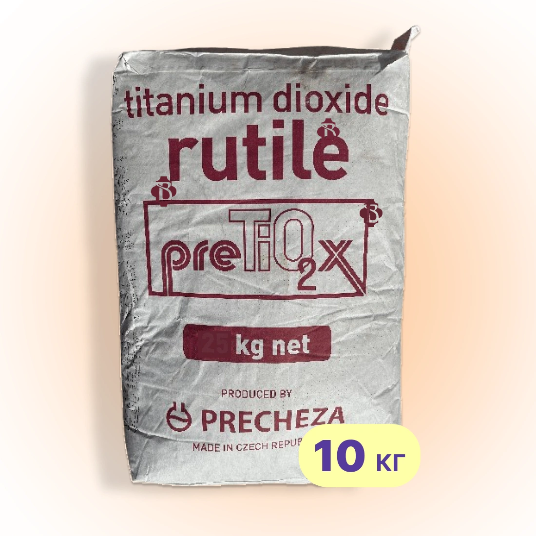 Пігмент для бетону 10 кг білий PRETIOX FS Precheza