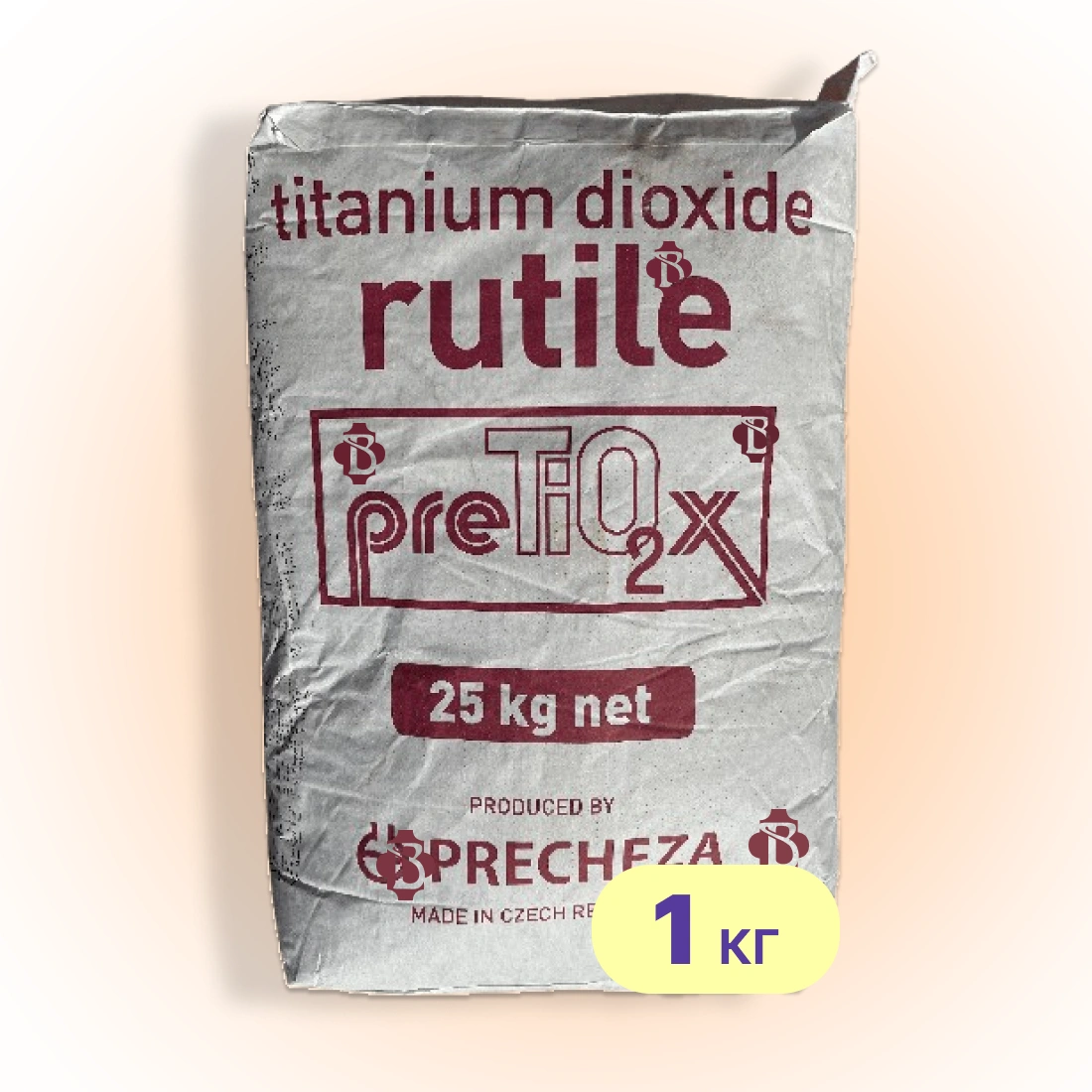 Пігмент для бетону 1 кг білий PRETIOX FS Precheza