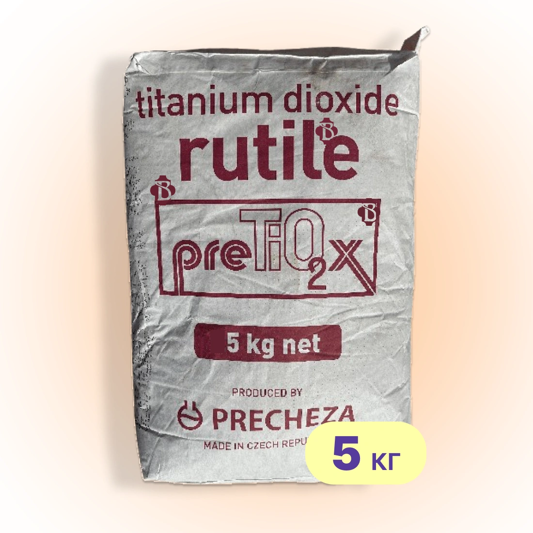 Пігмент для бетону 5 кг білий PRETIOX FS Precheza