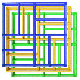 Mould for Garden path slabs Parquet 3 pcs, manufacter Veres-2007