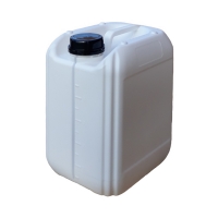 Plastic jerrycans 5 liters. Plastic screw lid 50 mm