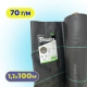 Агротканина Bradas 1,1×100 м 70 г/м² чорна