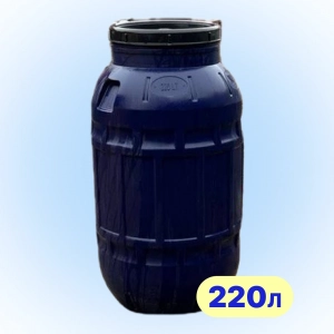 Бочка 220 л пластмасова вживана м.Дніпро