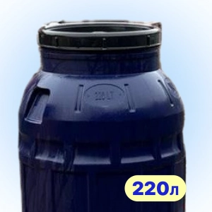 Бочка 220 л пластмасова вживана м.Дніпро