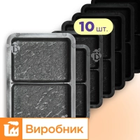 Moulds for paving slabs h60 Brook/Old Town half 10 pcs., Veres-2007