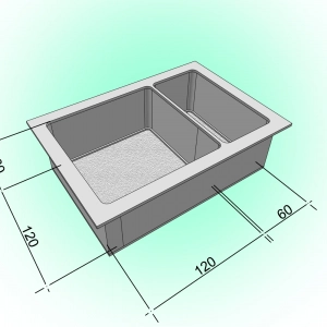 Форми h60 для тротуарної плитки 100шт Брук/Старе місто 1/3 і 2/3, Верес-2007