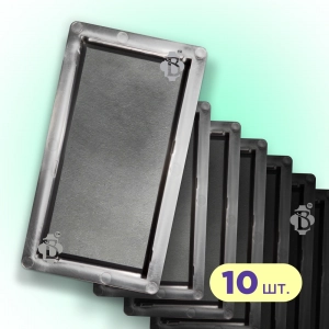 Форми h45 для тротуарної плитки Цегла гладка 10шт, Верес-2007