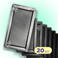 Форми h45 для тротуарної плитки Цегла гладка 20шт, Верес-2007