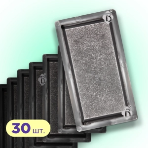 Форми h45 для тротуарної плитки Цегла шагрень 30шт, Верес-2007