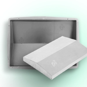 Форми для кришки на паркан 390х270х55 мм гладка, Alpha