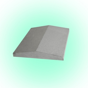 Форми для Кришки на паркан 390х350х65 мм шагрень, Alpha