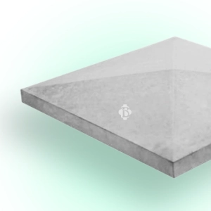 Форми для кришки на стовп 390х390х65 мм шагрень, Alpha