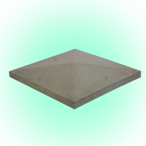 Форми для Кришки на стовп 390х390х65 мм гладка, Alpha