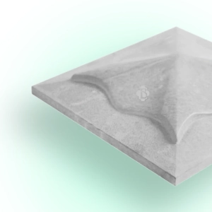 Форми для кришки на стовп Медуза 450х450х100 мм, Alpha