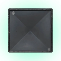 Форми для Кришки на стовп 490х490х65 мм гладка, Alpha