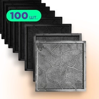 Moulds 300x300 for paving slabs Cloud 100 pcs., Veres-2007