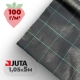 Агротканина JUTA 100 г/м², 1,05×5 м, сітка 15×15 см, Чехія