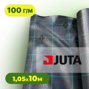 Агротканина 100 г/м² 1,05×10 м JUTA Чехія чорна