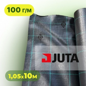 Агротканина 100 г/м² 1,05×10 м JUTA Чехія чорна