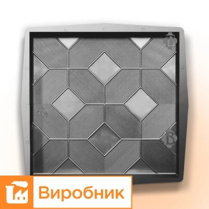 Moulds 500x500 for paving slabs Chestnut, Veres-2007