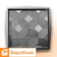 Moulds 500x500 for paving slabs Chestnut, Veres-2007