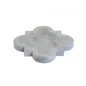 Форми для тротуарної плитки 100 пар Лілія велика і мала h25, Верес-2007