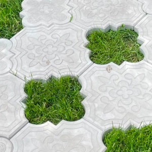 Moulds for paving slabs h45 Liliy large and Liliy small set 10 pcs, Veres-2007