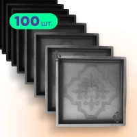 Moulds 300x300 for paving slabs Liliy Square 100 pcs., Veres-2007