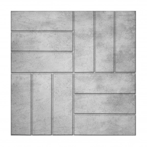 Форми 500х500 для тротуарної плитки Паркет гладкий 2шт, Верес-2007