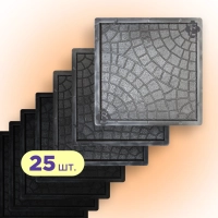 Moulds 300x300 for Web paving slabs 25 pcs., Veres-2007