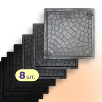 Moulds 300x300 for paving slabs Web 10 pcs., Veres-2007
