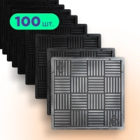 Moulds 300x300 for paving slabs Biscuits 100 pcs., Veres-2007