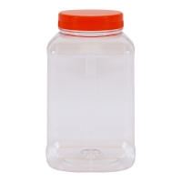 Банка пластикова 1 л  50,100 шт з кришкою d-66 мм м.Дніпро