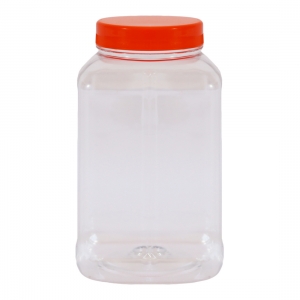 Банка пластикова 1 л  50,100 шт з кришкою d-66 мм м.Дніпро