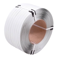 Polypropylene tape 19 mm × 0.9 mm × 1 km white packing 