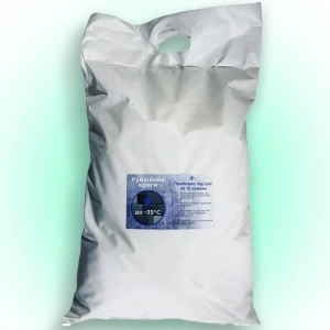 Протиожеледний еко реагент 10кг для доріг Руйнівник Криги — екологічний, безпечний для тварин, до -35 С