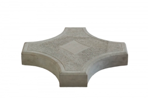Moulds for paving slabs Rondo Large Cross, Veresk-2007