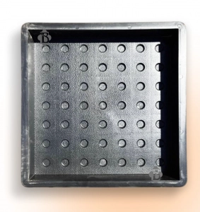 Форми 400х400 для тротуарної плитки Тактильна STOP, Верес-2007