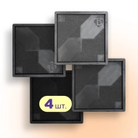 Moulds 300x300 for paving slabs Rose of Winds 4 pcs., Veres-2007