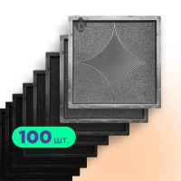 Moulds 300x300 for paving slabs Star 100 pcs., Veres-2007