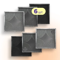 Moulds 300x300 for paving slabs Star 6 pcs., Veres-2007